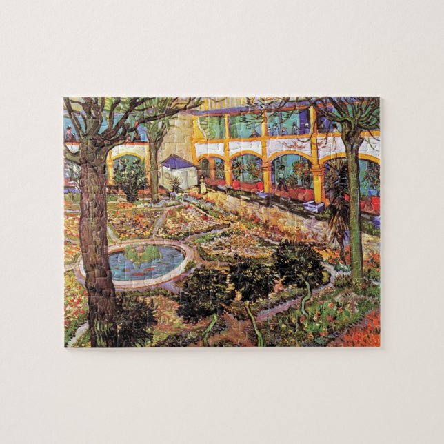 Puzzle Vincent Van Gogh - Garden Of The Hospital In Arles (Horizontal)