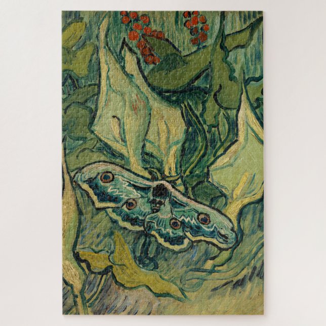 Puzzle Vincent van Gogh - Giant Peacock Moth (Vertical)