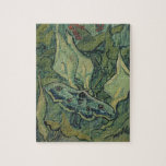 Puzzle Vincent van Gogh - Grand paon de nuit<br><div class="desc">Grand papillon de nuit (1889) de Vincent van Gogh est une peinture de nature post-impressionniste de style nature morte de beaux-arts anciens. Un insecte, le papillon Saturnie, dans un jardin printanier avec des fleurs de calla et d'autres plantes. Van Gogh l'a appelé un "papillon de tête de mort" et a...</div>