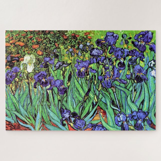 Puzzle Vincent Van Gogh - Iris - Grand Amoureux des Fleur (Horizontal)