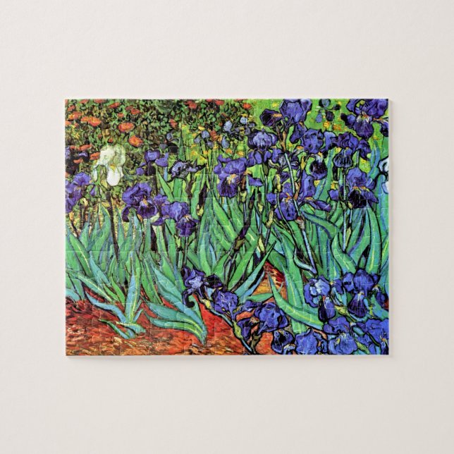 Puzzle Vincent Van Gogh - Irises - Art raffiné de l'amour (Horizontal)