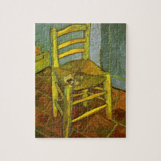 Puzzle Vincent van Gogh - La chaise de Vincent avec sa pi (Vertical)