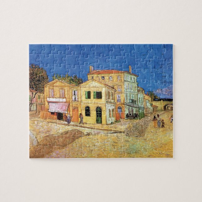 Puzzle Vincent Van Gogh - La Maison Jaune - Beaux-Arts (Horizontal)