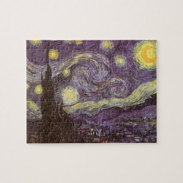 Puzzle Vincent van Gogh - La Nuit étoilée (Horizontal)