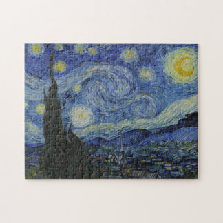 Puzzle Vincent Van Gogh, La Nuit étoilée