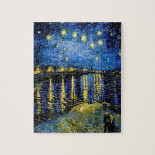 Puzzle Vincent Van Gogh La Nuit étoilée sur le Rhône 1888