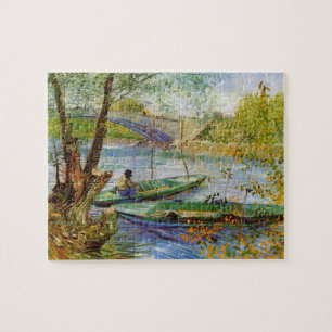 Puzzle Vincent Van Gogh, La pêche au printemps