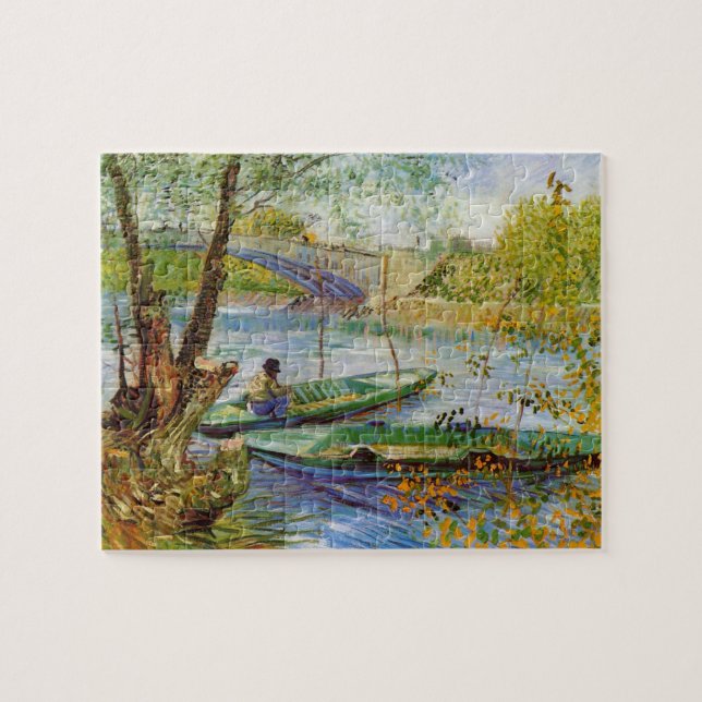 Puzzle Vincent Van Gogh, La pêche au printemps (Horizontal)