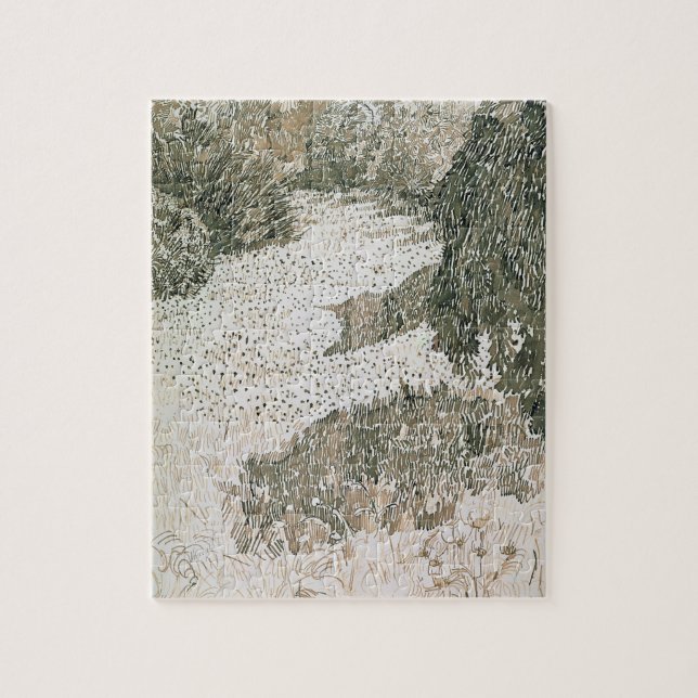 Puzzle Vincent van Gogh | le coin du parc, 1888 (Vertical)
