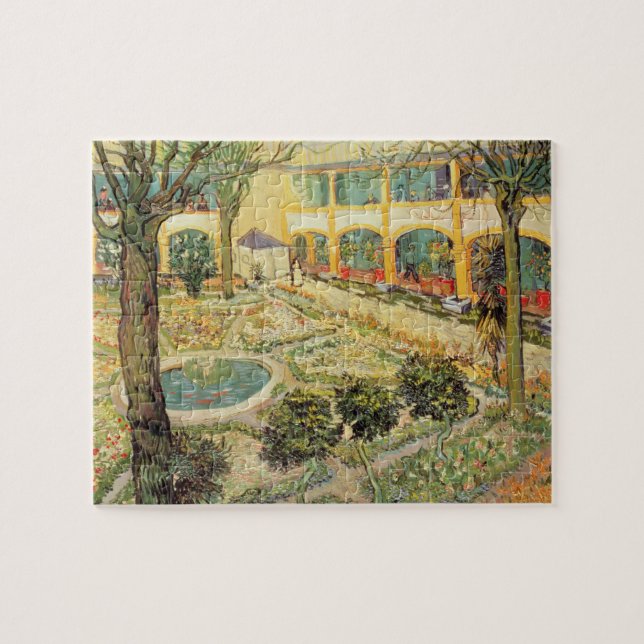 Puzzle Vincent van Gogh | le jardin d'asile chez Arles (Horizontal)