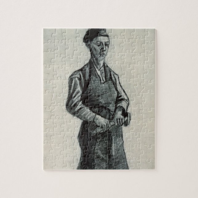 Puzzle Vincent van Gogh | le jeune forgeron, 1882 (Vertical)