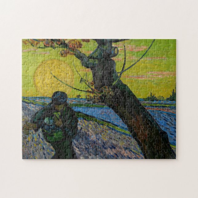 Puzzle Vincent van Gogh - Le Sower (Horizontal)