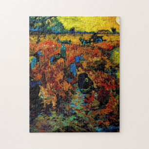 Puzzle Vincent Van Gogh Le vignoble rouge