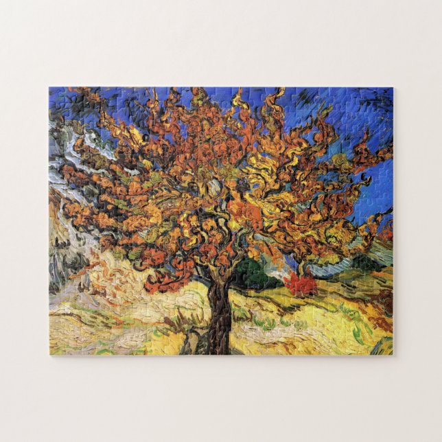Puzzle Vincent Van Gogh - Les Beaux-Arts du Mulberry Tree (Horizontal)