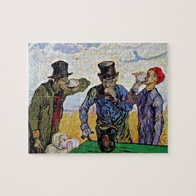 Puzzle Vincent Van Gogh - Les Buveurs - Beaux-Arts (Horizontal)