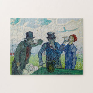 Puzzle Vincent van Gogh - Les Buveurs, d'après Daumier