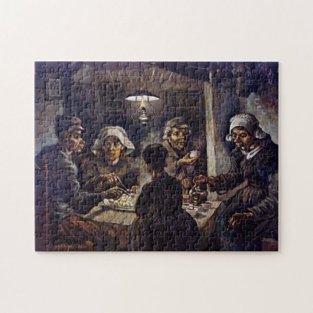 Puzzle Vincent Van Gogh Les mangeurs de pommes de terre A (Horizontal)