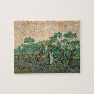 Puzzle Vincent van Gogh   les récolteuses olives,
