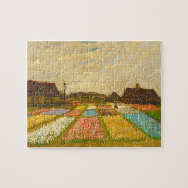 Puzzle Vincent van Gogh Lits à fleurs en Hollande (Horizontal)