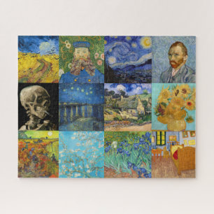 Puzzle Vincent Van Gogh - Masterpieces Patchwork