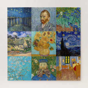 Puzzle Vincent Van Gogh - Masterpieces Patchwork