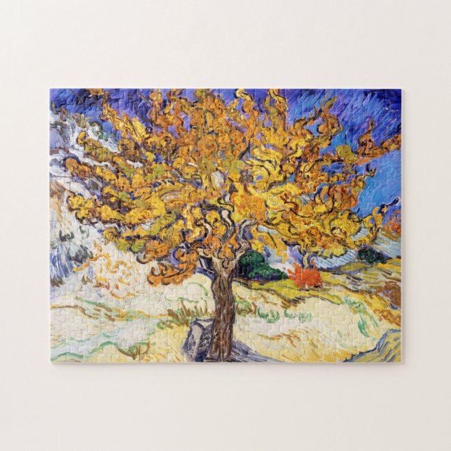 Puzzle Vincent Van Gogh Mulberry Tree Art Art (Horizontal)