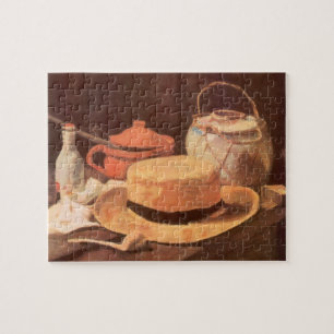 Puzzle Vincent van Gogh - Nature morte avec chapeau de pa