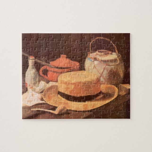 Puzzle Vincent van Gogh - Nature morte avec chapeau de pa (Horizontal)