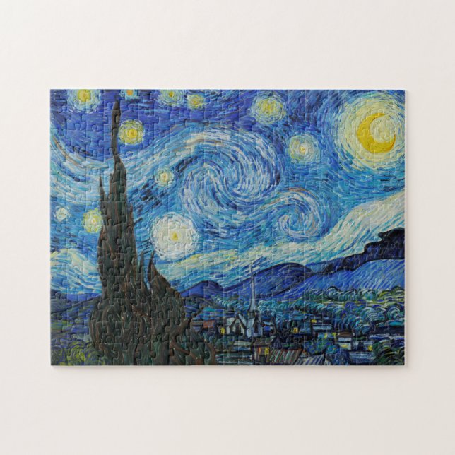 Puzzle Vincent van Gogh - Nuit étoilée (Horizontal)
