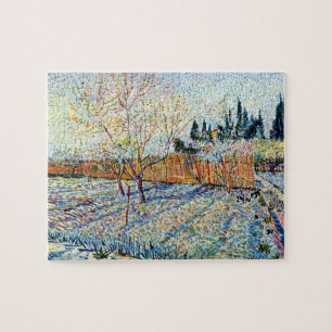 Puzzle Vincent Van Gogh - Orchard with Peach Trees