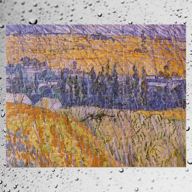 Puzzle Vincent van Gogh - Paysage à Auvers dans la pluie (Créateur téléchargé)