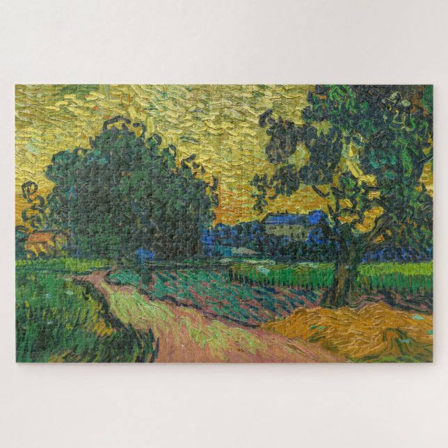Puzzle Vincent van Gogh - Paysage à Twilight (Horizontal)