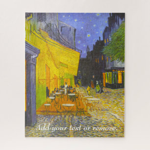 Puzzle Vincent van Gogh peint "Cafe Terrace at Night",