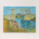 Puzzle Vincent van Gogh - Pont Langlois à Arles #1<br><div class="desc">Le pont des Langlois à Arles avec femmes Laver - Vincent van Gogh,  Huile sur toile,  1888,  Arles</div>