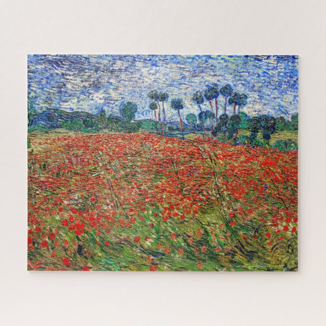 Puzzle Vincent van Gogh - Poppy Field (Horizontal)