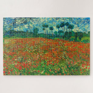 Puzzle Vincent Van Gogh Poppy Field Fine Art