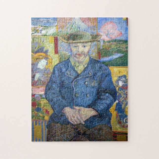 Puzzle Vincent van Gogh - Portrait de Pere Tanguy (Vertical)