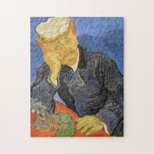 Puzzle Vincent Van Gogh - Portrait of Doctor Paul Gachet