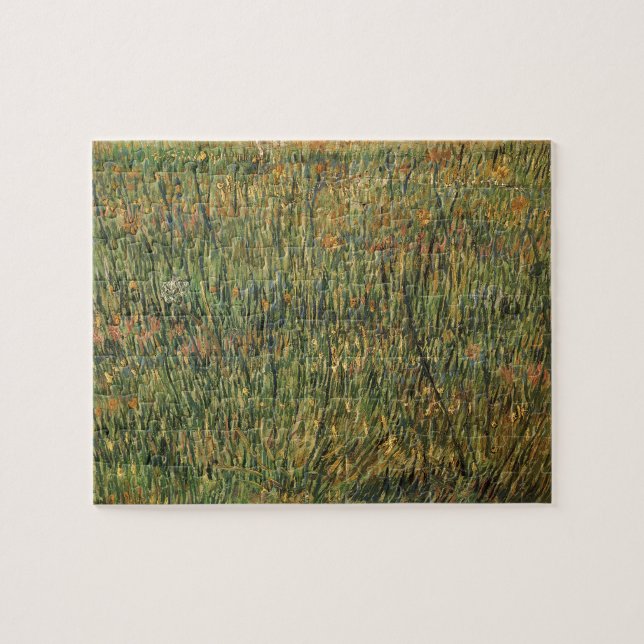 Puzzle Vincent van Gogh - Prairie en fleurs (Horizontal)