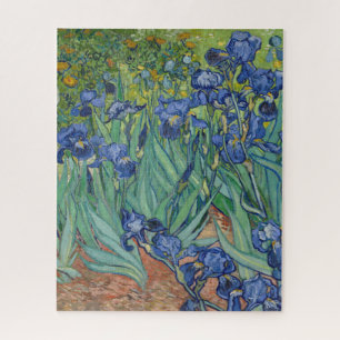 Puzzle Vincent Van Gogh Purple Irises Masterpiece art