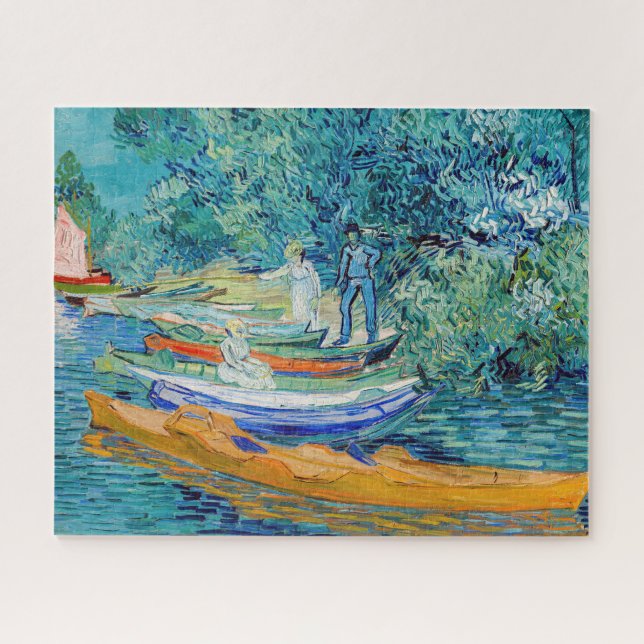 Puzzle Vincent van Gogh - Rive de l'Oise à Auvers (Horizontal)