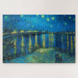 Puzzle Vincent Van Gogh Starry Night Over The Rhone<br><div class="desc">Vincent Van Gogh Lance Une Nuit Au-Dessus Du Puzzle Du Rhône.</div>