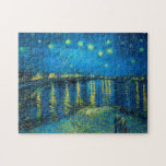 Puzzle Vincent Van Gogh Starry Night Over The Rhone<br><div class="desc">Vincent Van Gogh Lance Une Nuit Au-Dessus Du Puzzle Du Rhône.</div>