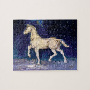Puzzle Vincent Van Gogh - Statuette en plâtre d'un cheval