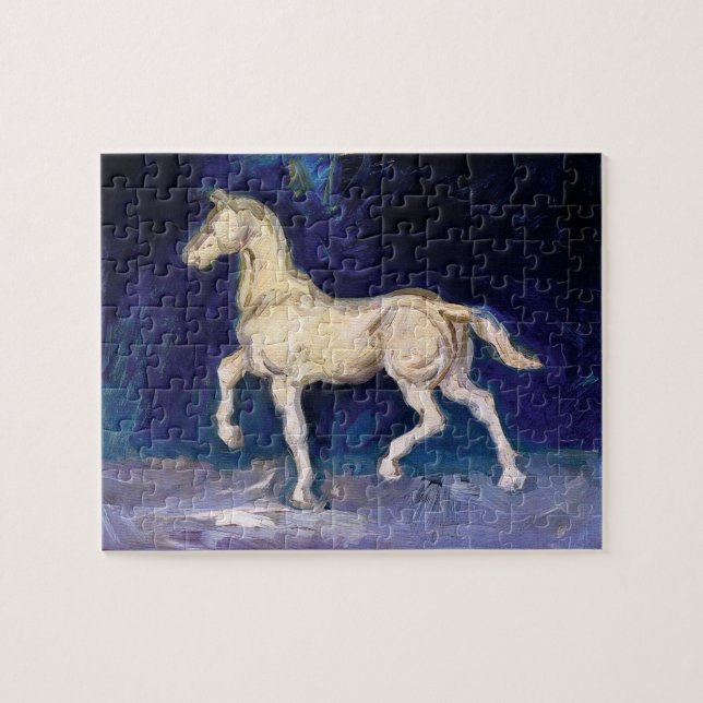 Puzzle Vincent Van Gogh - Statuette en plâtre d'un cheval (Horizontal)