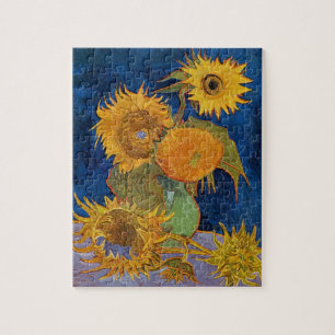 Puzzle Vincent Van Gogh - Sunflowers, 2e version