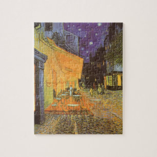 Puzzle Vincent van Gogh - Terrasse de café la nuit