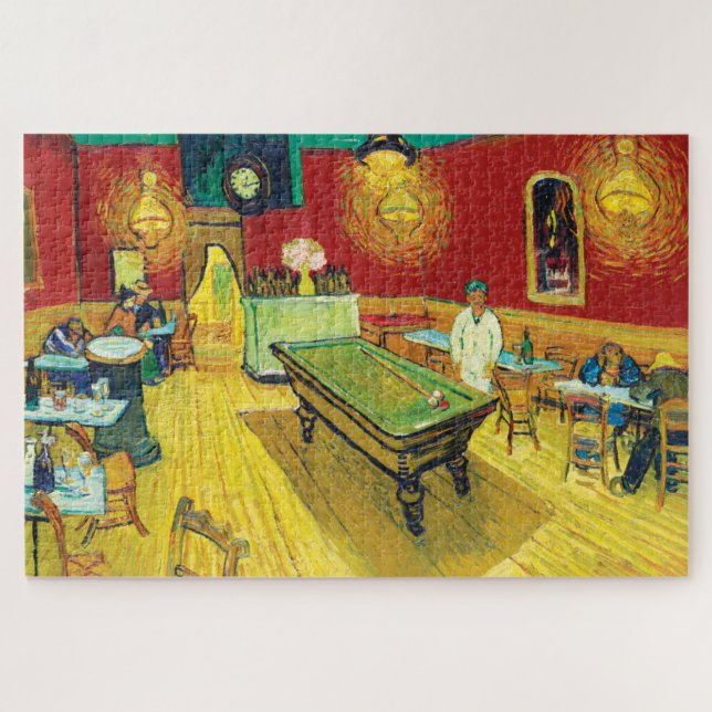 Puzzle Vincent Van Gogh The Night Cafe (Le café de nuit) (Horizontal)