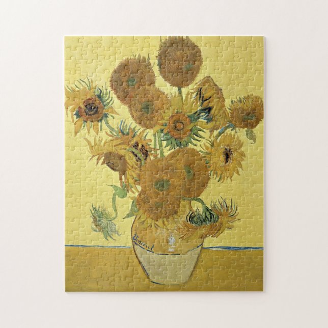 Puzzle Vincent van Gogh | Tournesols, 1888 (Vertical)