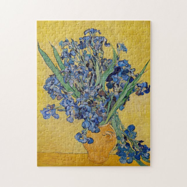 Puzzle Vincent van Gogh - Vase avec iris (Vertical)